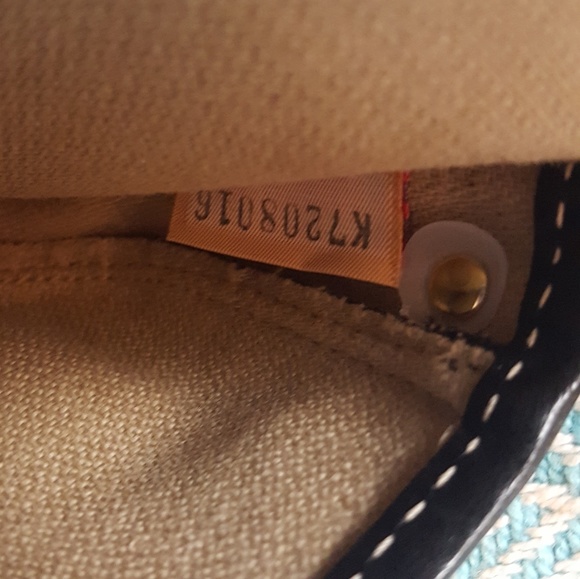 Donkey and Bourke black monogram wristlet - Picture 4 of 4